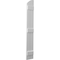 Ekena Millwork Americraft 2-Board (3 Batten) Wood Joined Board-n-Batten Shutters w/ Ellipt Top, ARW401BE207X77PRH ARW401BE207X77PRH - alternate 2